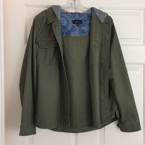 American Eagle Outfitters Jackets & Blazers - green utility jacket, worn once !!!!